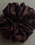 Burgundy Scrunchie made of Premium Mulberry Silk