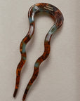 Slik and Sleek French Hair Pin in Tortoise Shell, eco-friendly hair accessory for thick hair