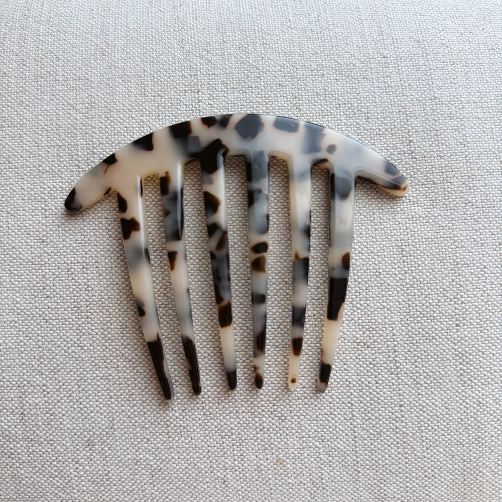 French Hair Comb Pin for hair up and french twist hair style 