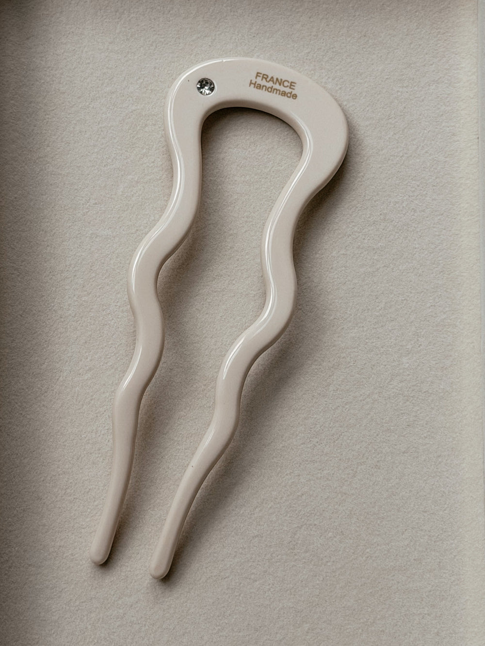 Slik and Sleek French Hair Pin in Tortoise Shell, eco-friendly hair accessory for thick hai