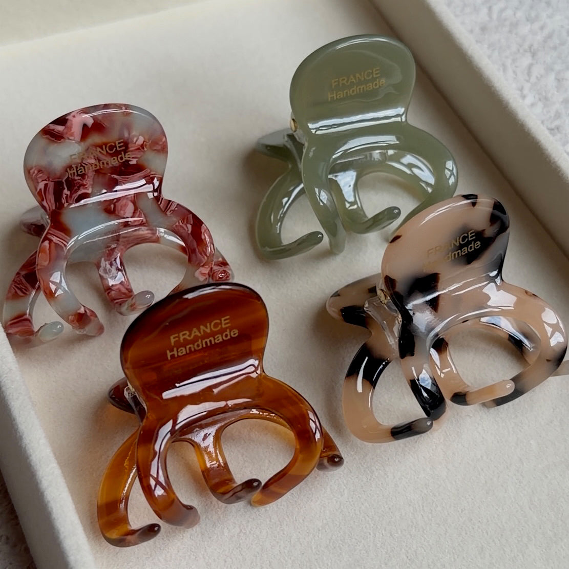 Petite Jelly claw Clips 