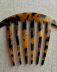 tortoise french hair comb
